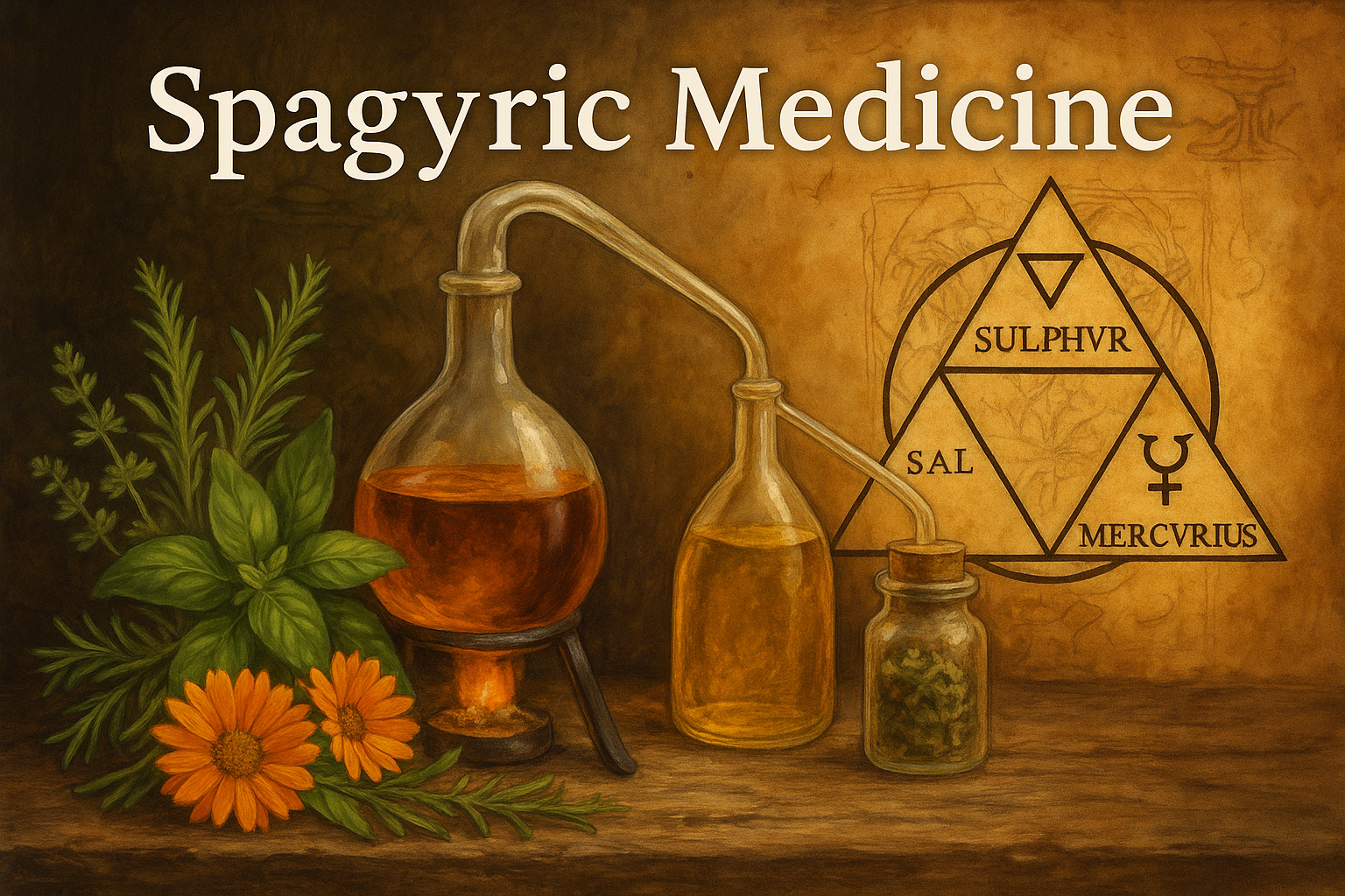 Spagyric Medicine Alchemical Healing Symbolism